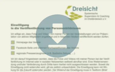 Dreisicht e.V. Einverständniserklärung Herunterladen